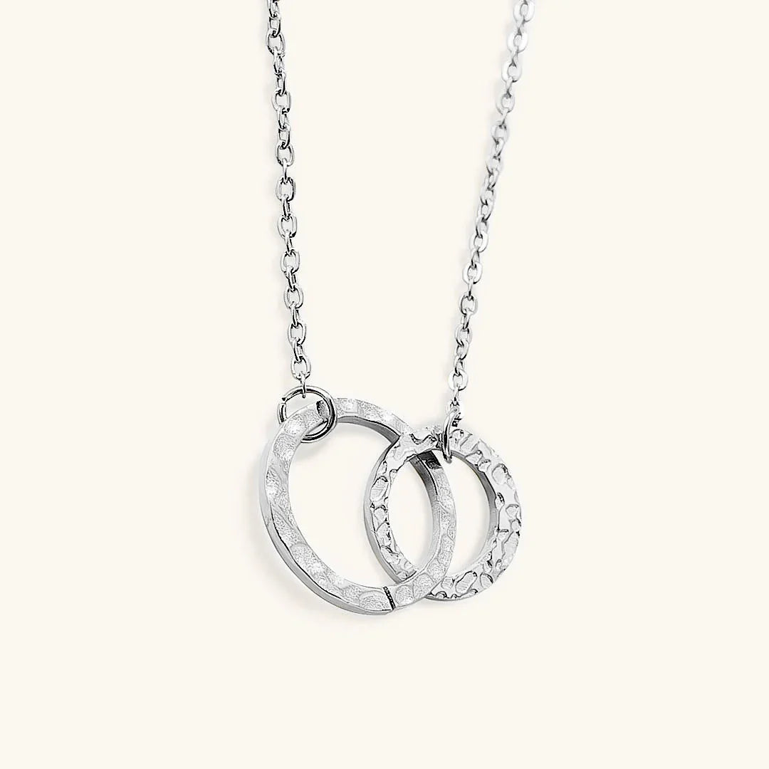 Nerthus Gold Hoop Necklace