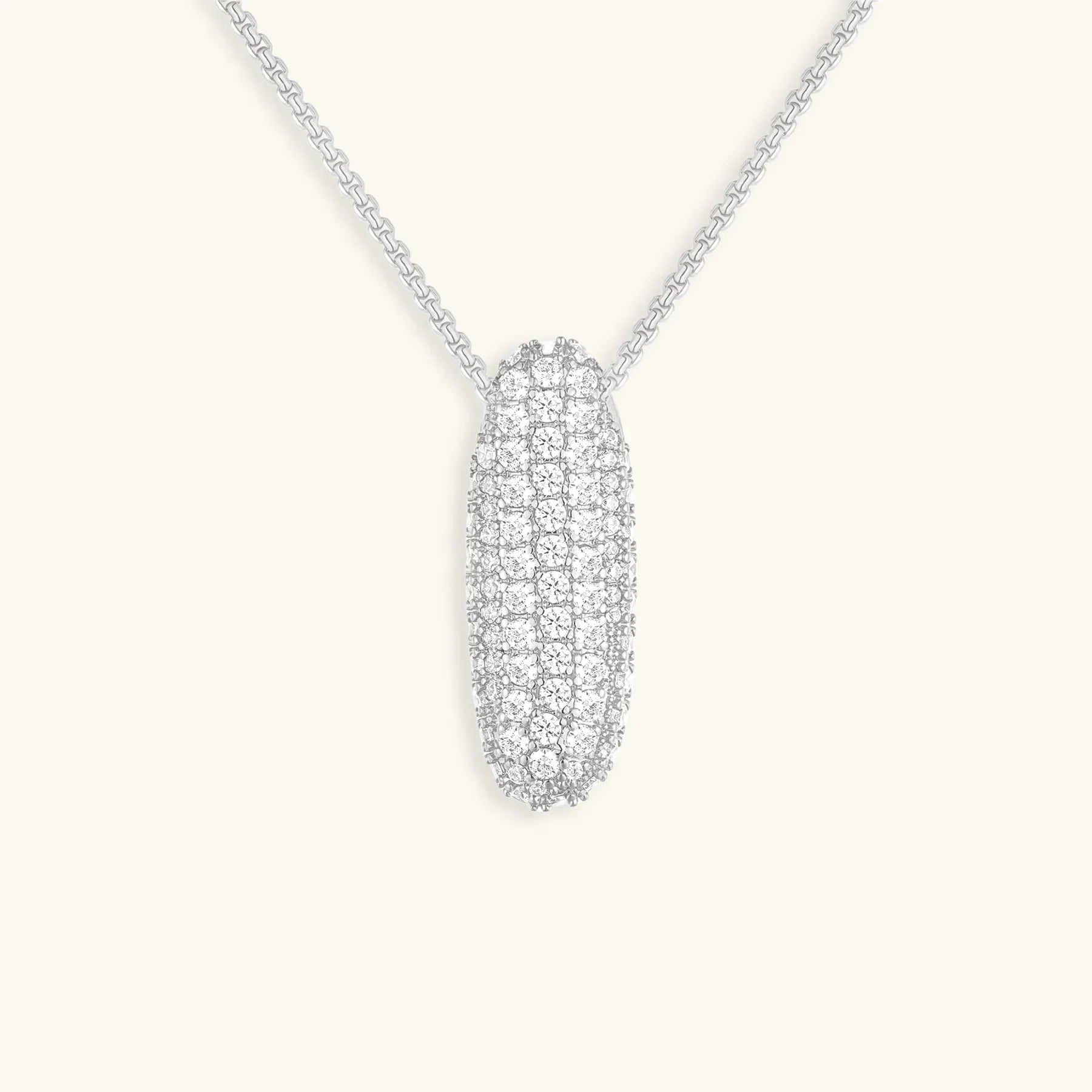 Ala Initial Diamond Necklace
