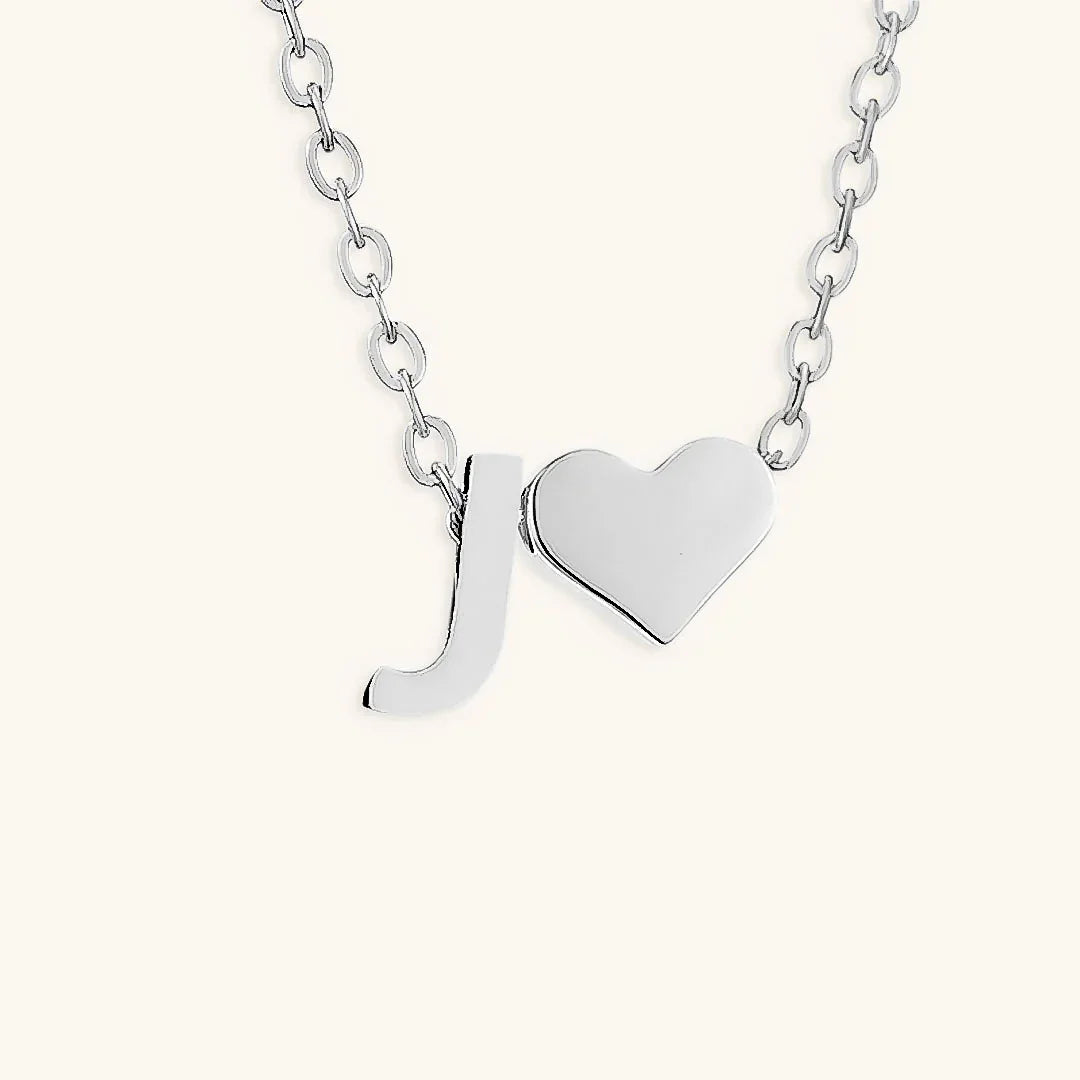 Hathor Initial Letter Gold Necklace