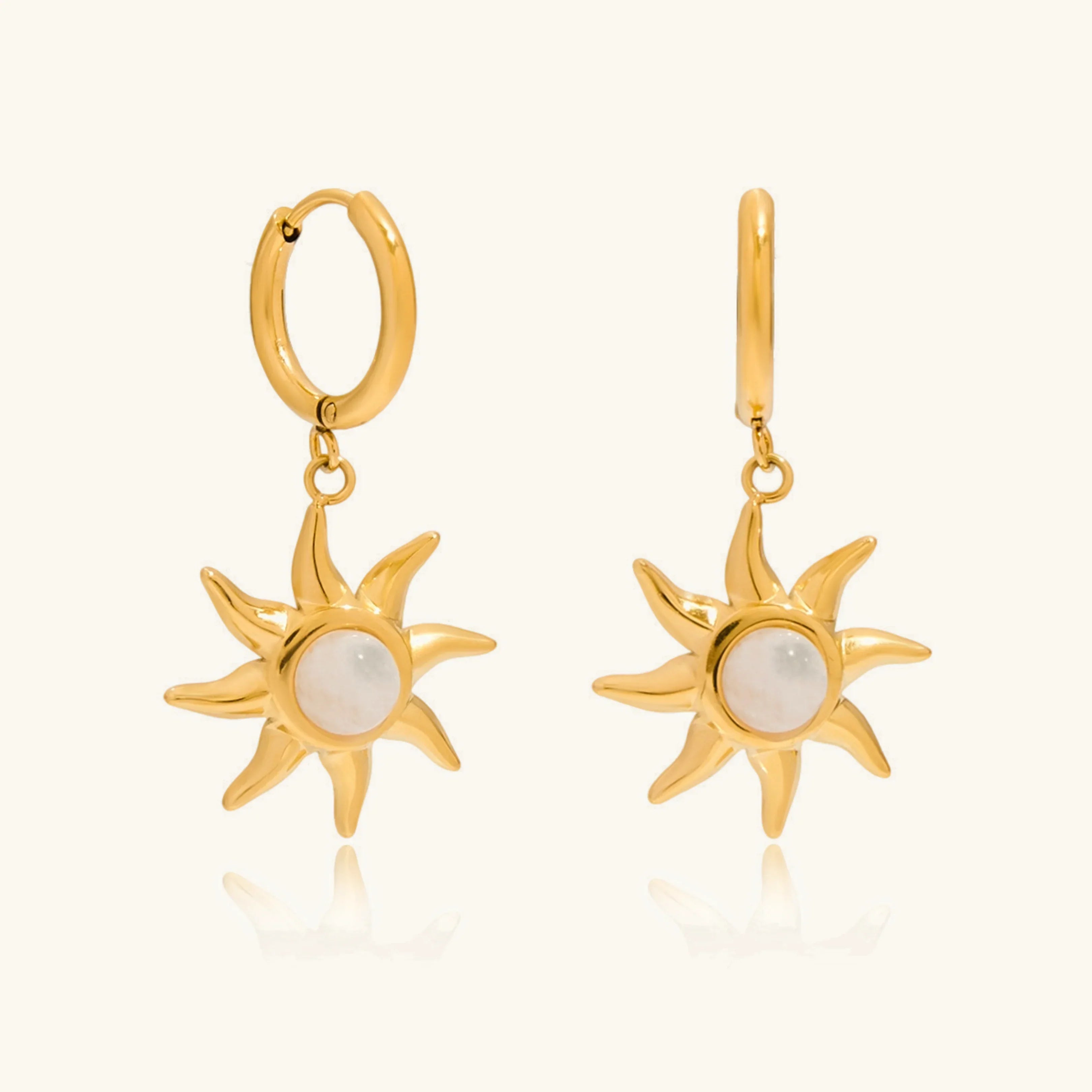 Affection Sun-shaped Earrings