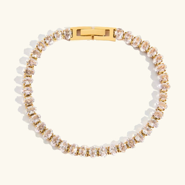 Lena Oval Cut Tennis Bracelet