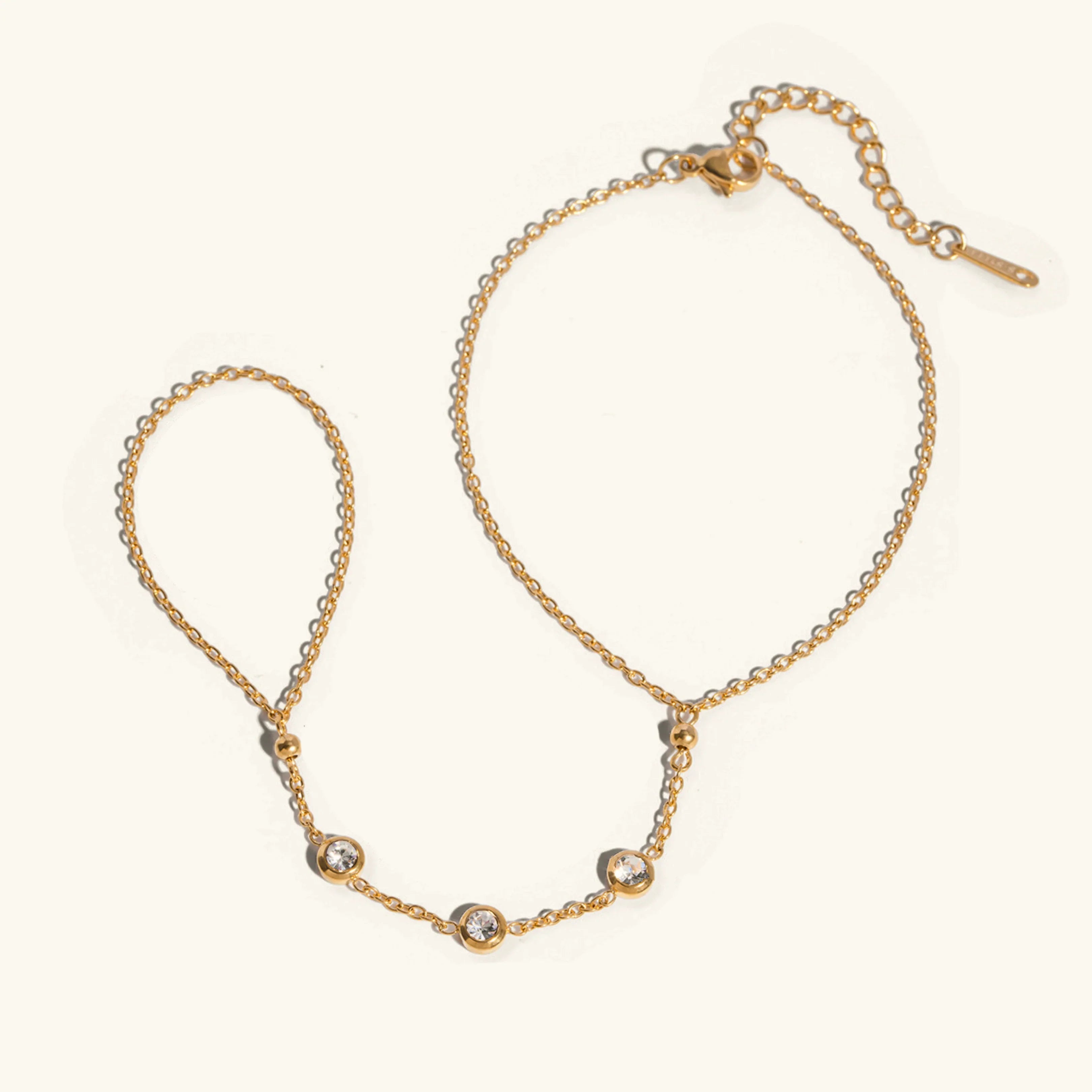 Victoria Diamond Hand Chain