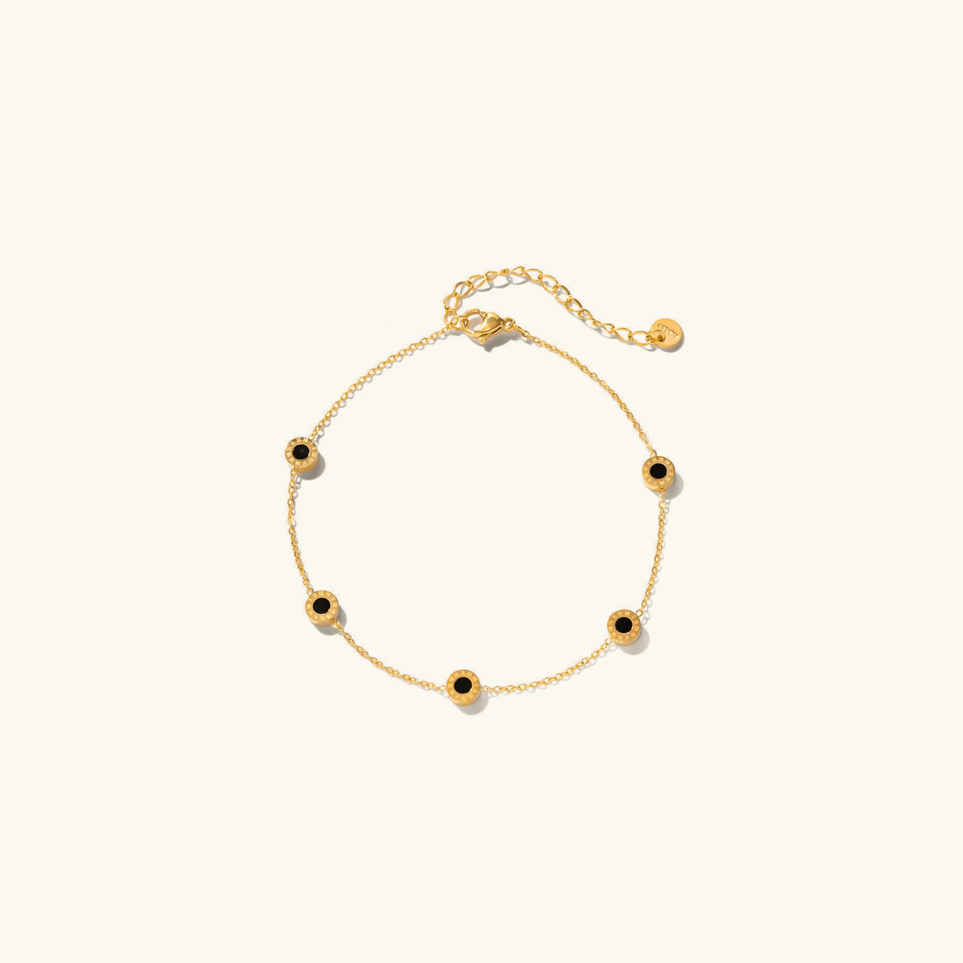 Sunset Gold Anklet