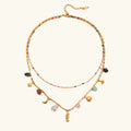 Saule Coastal Charm Layered Necklace