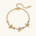 Ellie Golden Starfish Bracelet