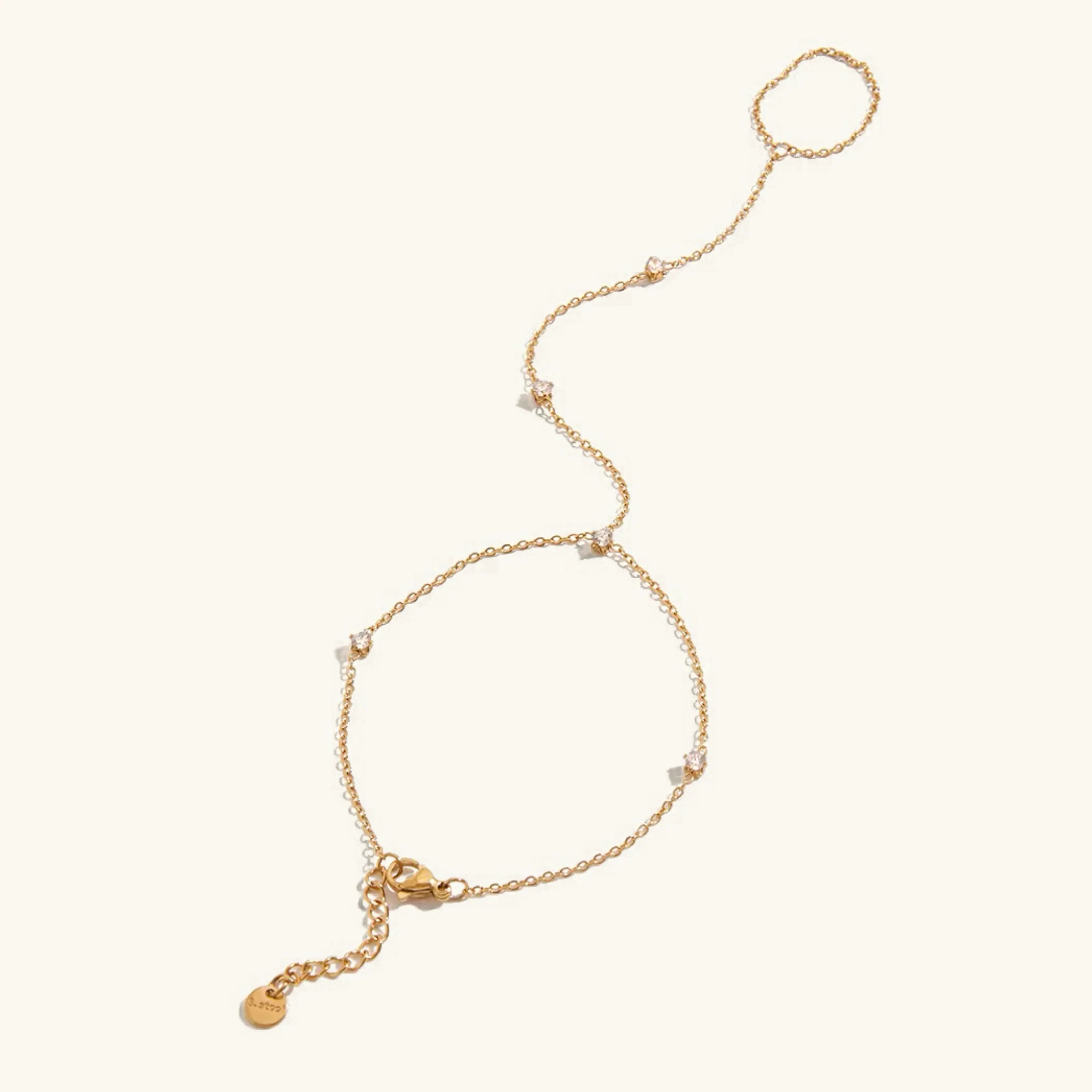 Jane Diamond Hand Chain
