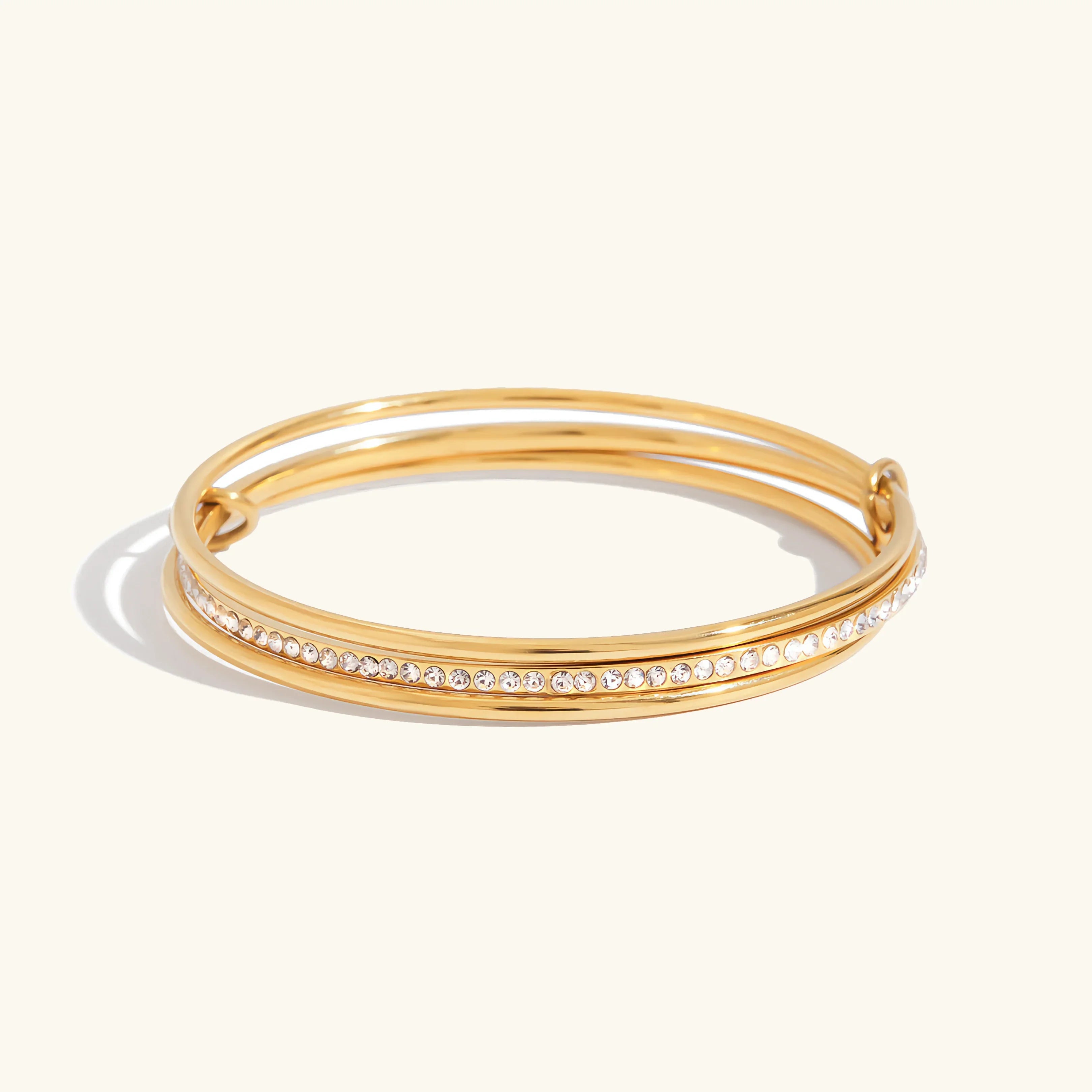 Juliet Stacked Diamond Bracelet