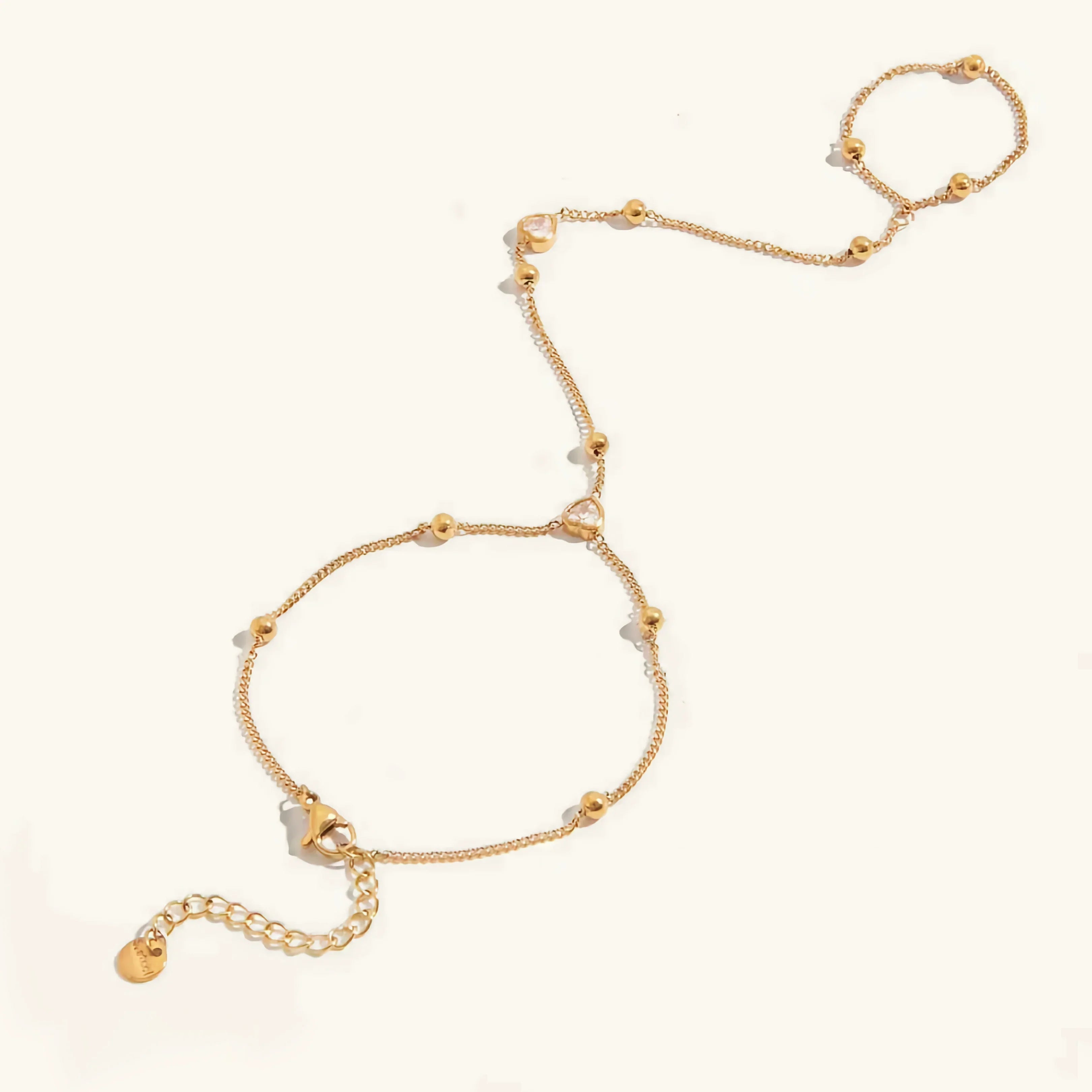 Hailey Gold Hand Chain
