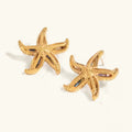 Hope Gold Starfish Earrings