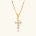 Eir Diamond Cross Necklace