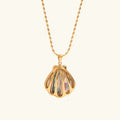 Frigg Gold Seashell Pendant