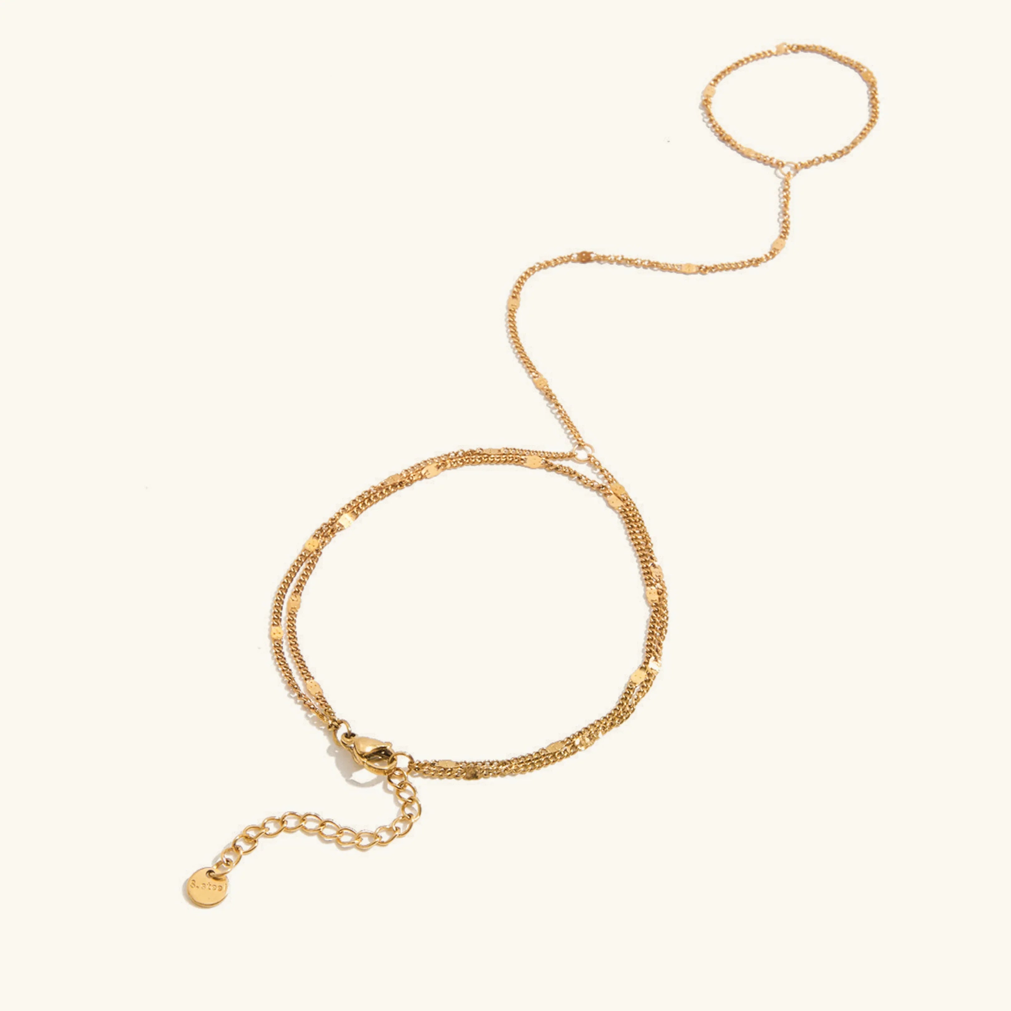Lydia Golden Hand Chain