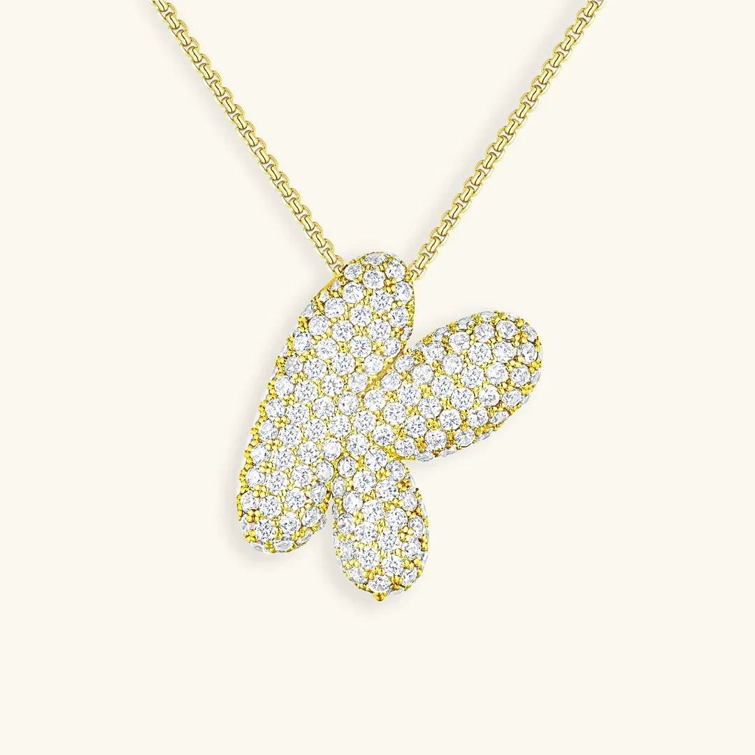 Ala Initial Diamond Necklace