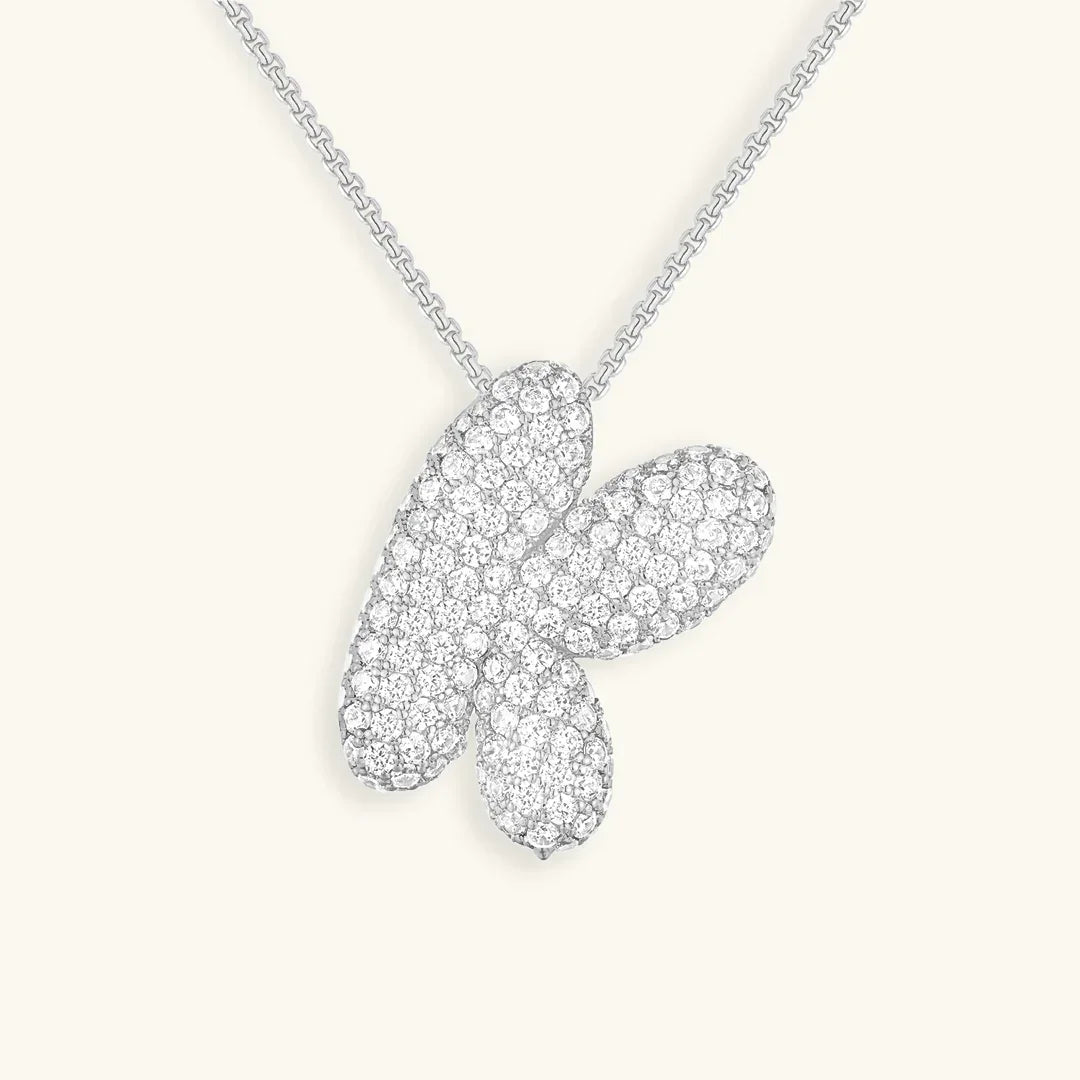 Ala Initial Diamond Necklace