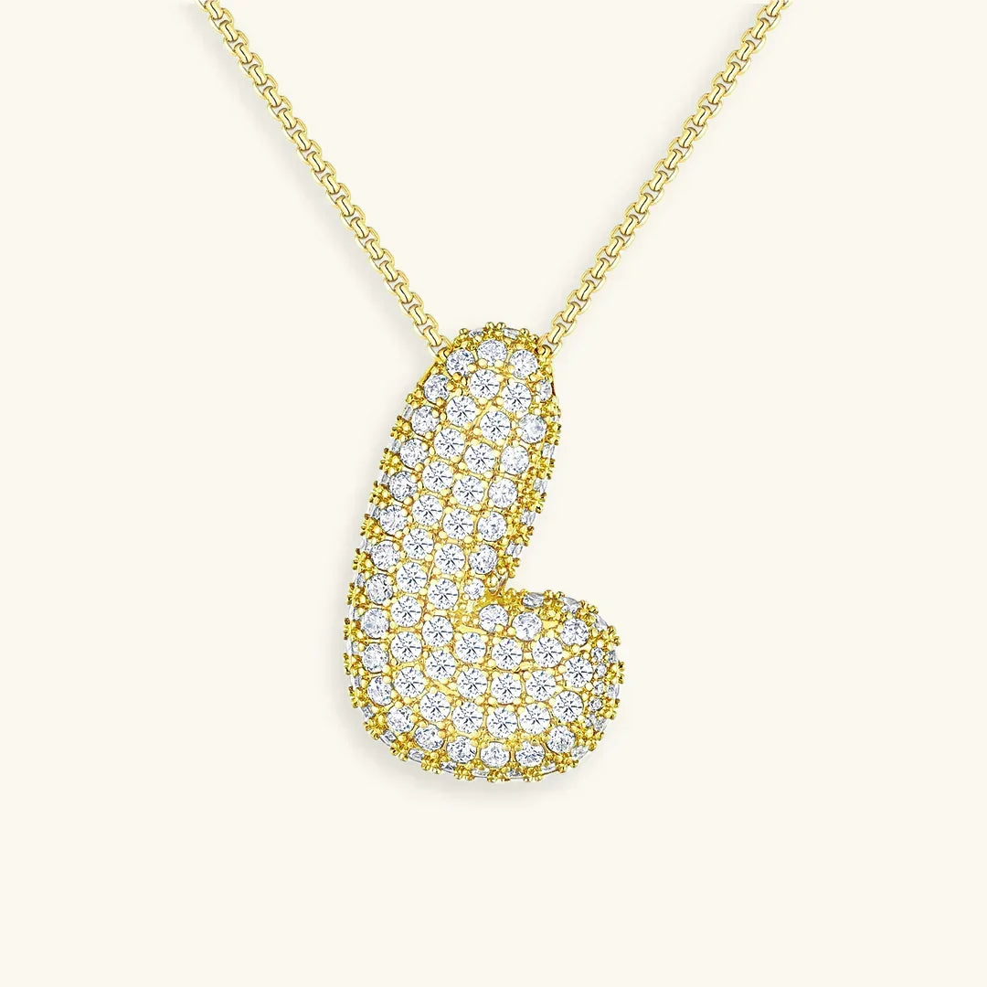 Ala Initial Diamond Necklace