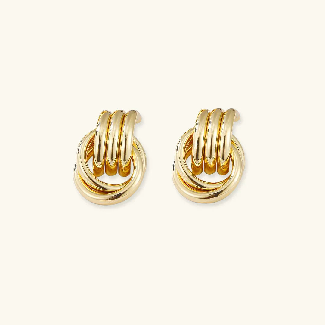 Sparkle Layered Hoop Earrings