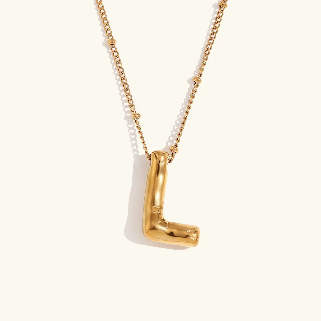 Diana Gold Initial Necklace