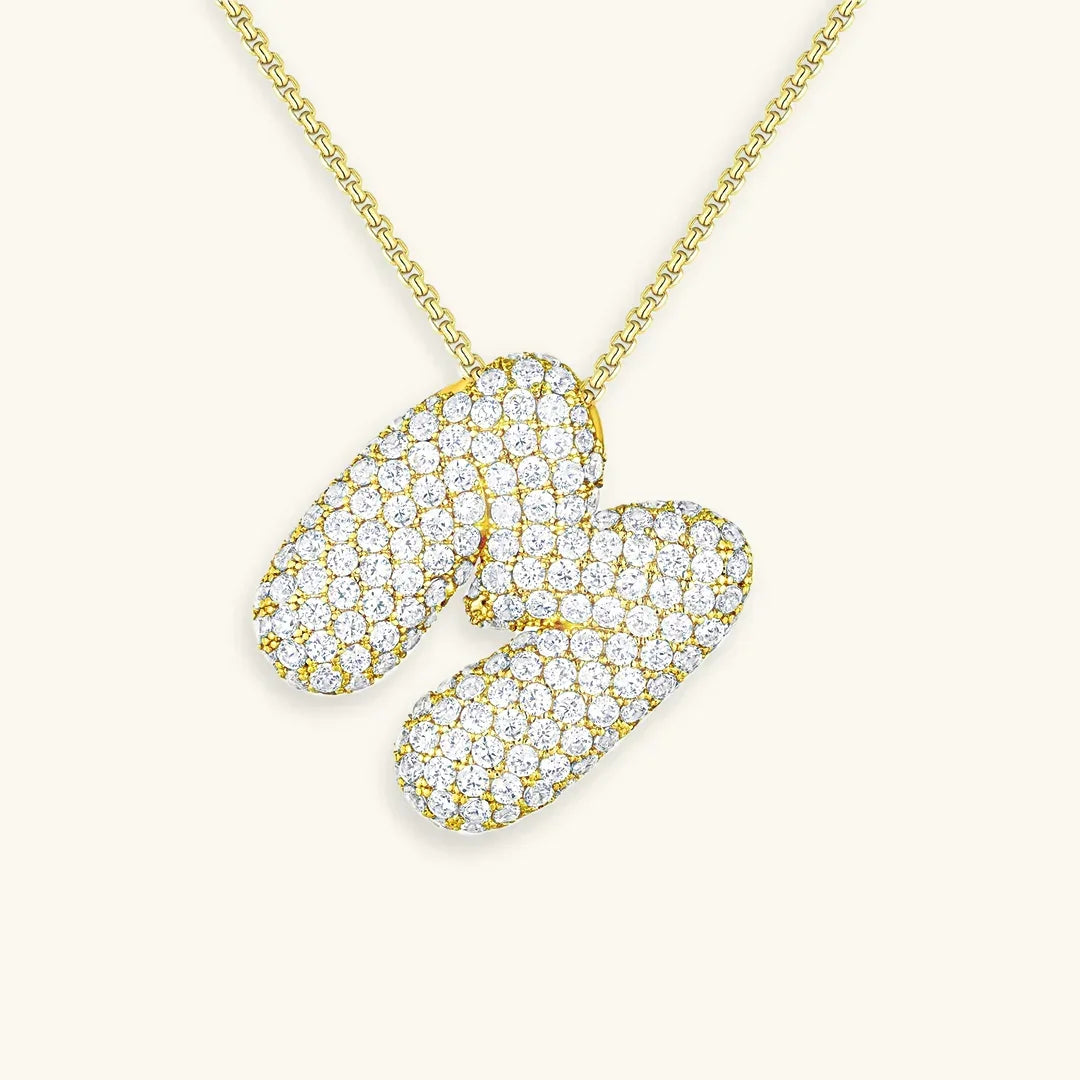 Ala Initial Diamond Necklace