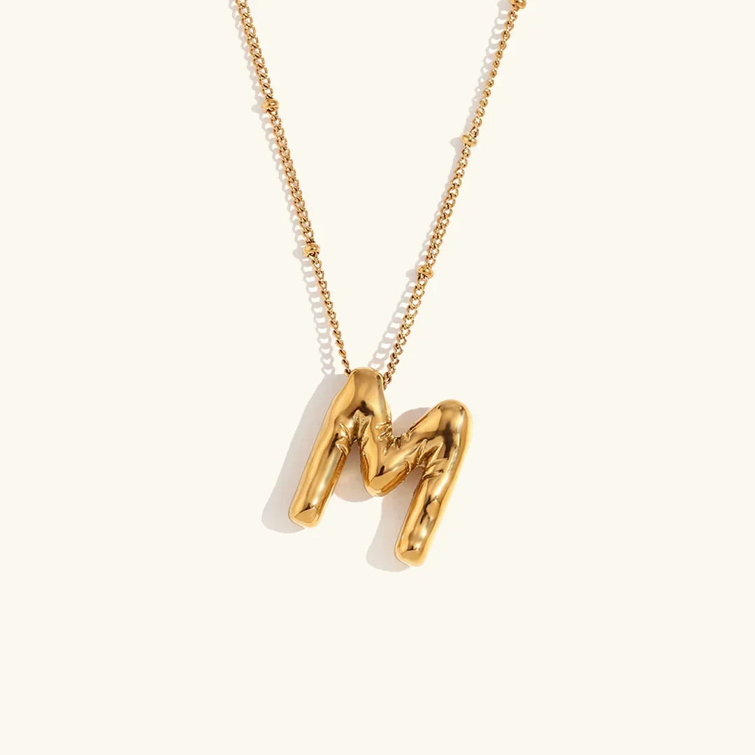 Diana Gold Initial Necklace