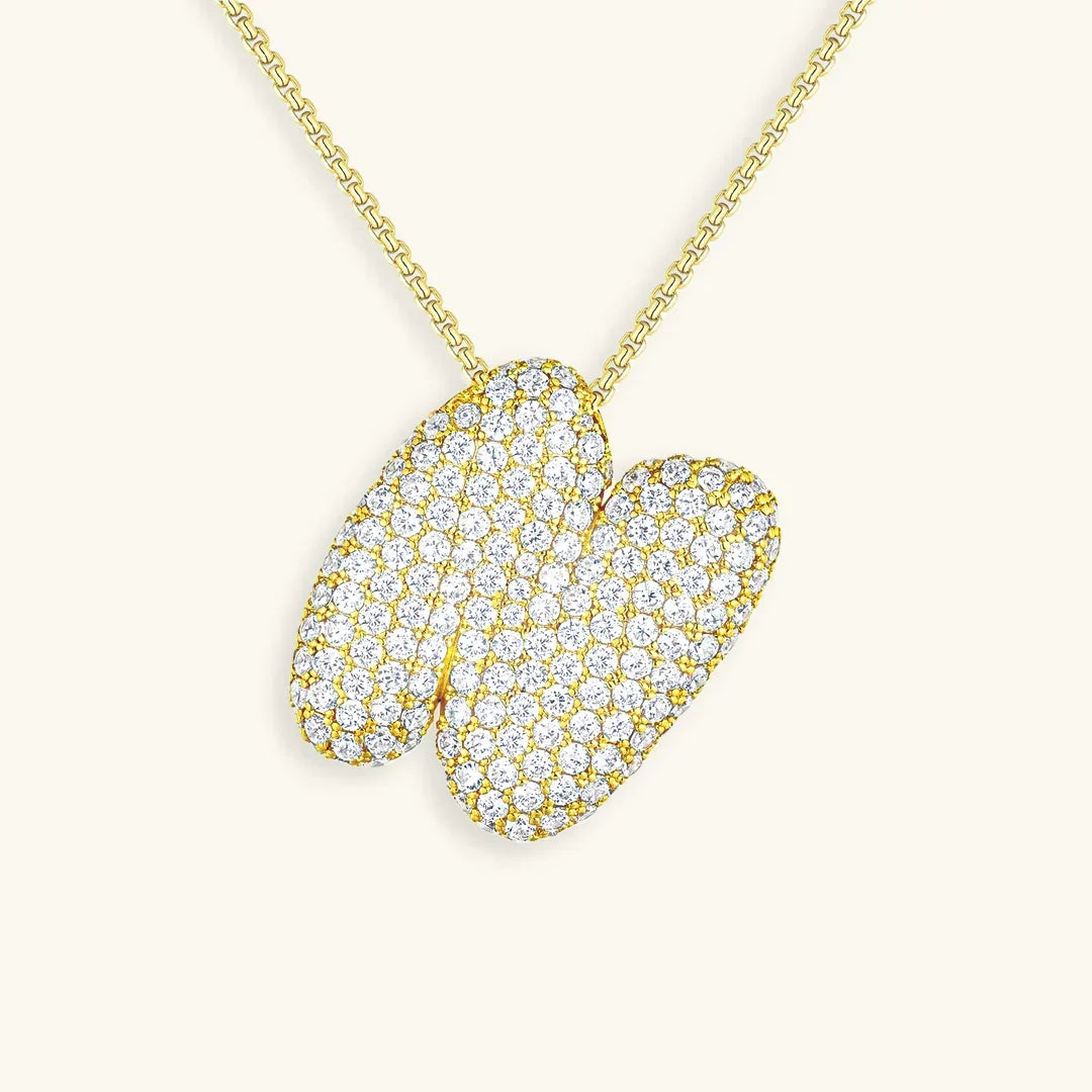 Ala Initial Diamond Necklace