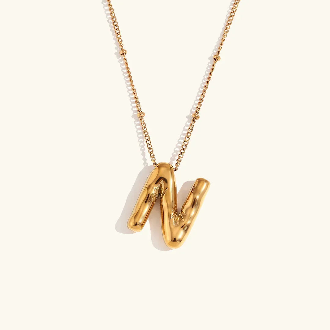 Diana Gold Initial Necklace