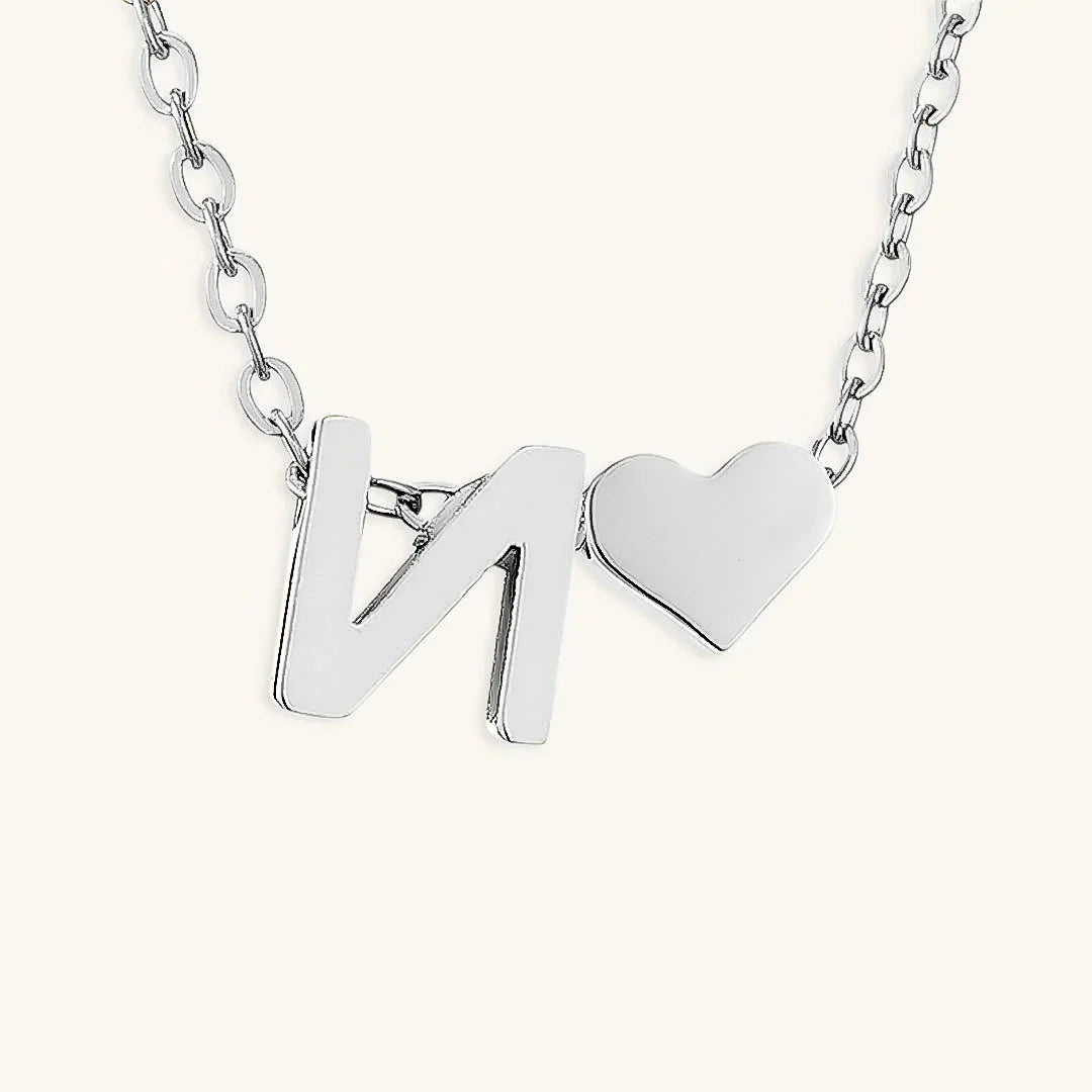 Hathor Initial Letter Gold Necklace