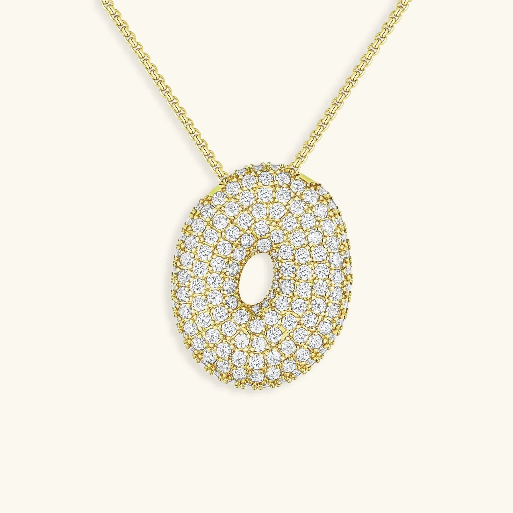 Ala Initial Diamond Necklace