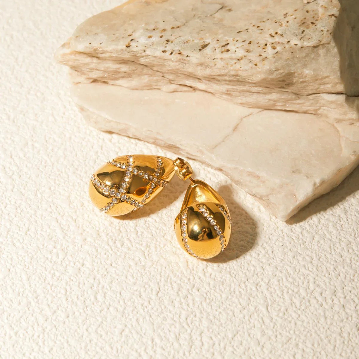 Serenity Gold Earrings