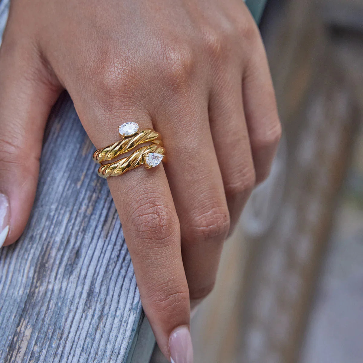 Rhodos Curated Ring Stack Collection