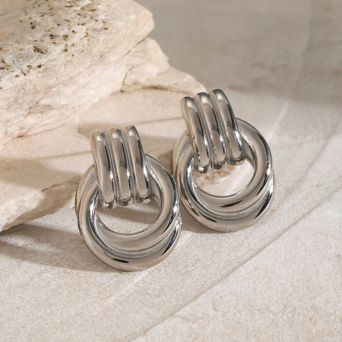 Sparkle Layered Hoop Earrings