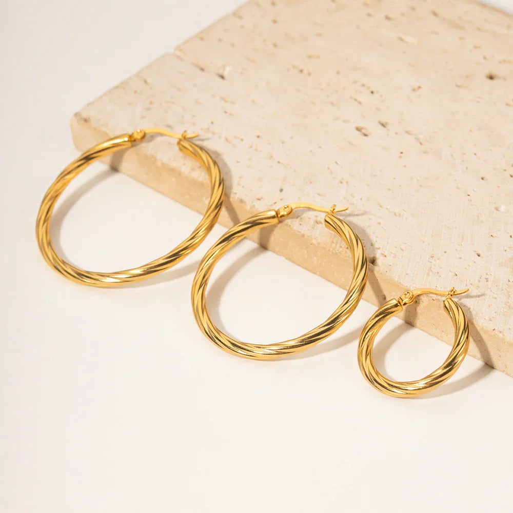 Loyalty Hoop Earrings