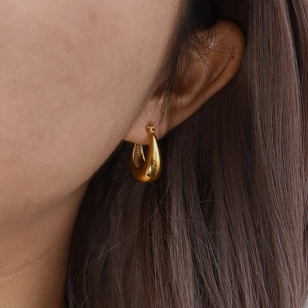 Infinite Hoop Earrings