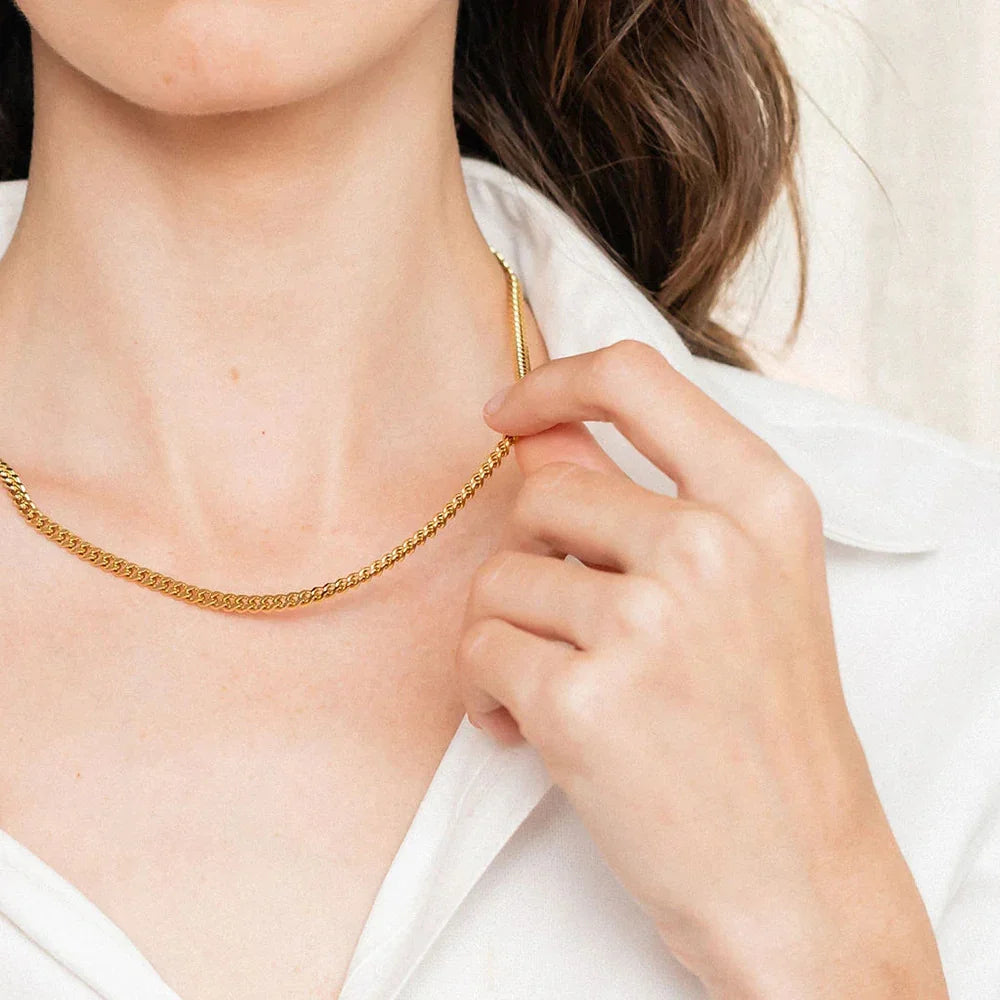 Aurora Gold Chain Necklace