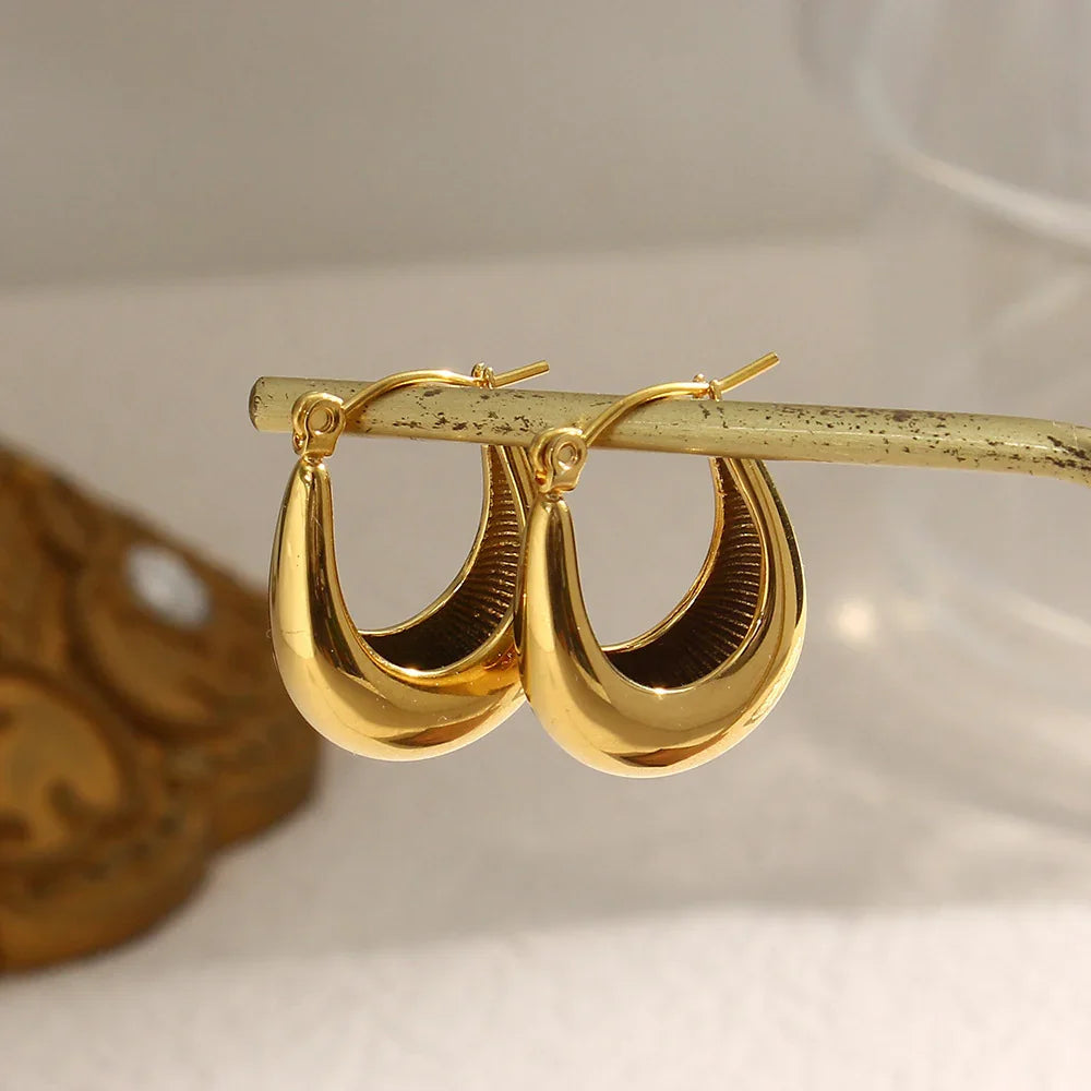 Infinite Hoop Earrings