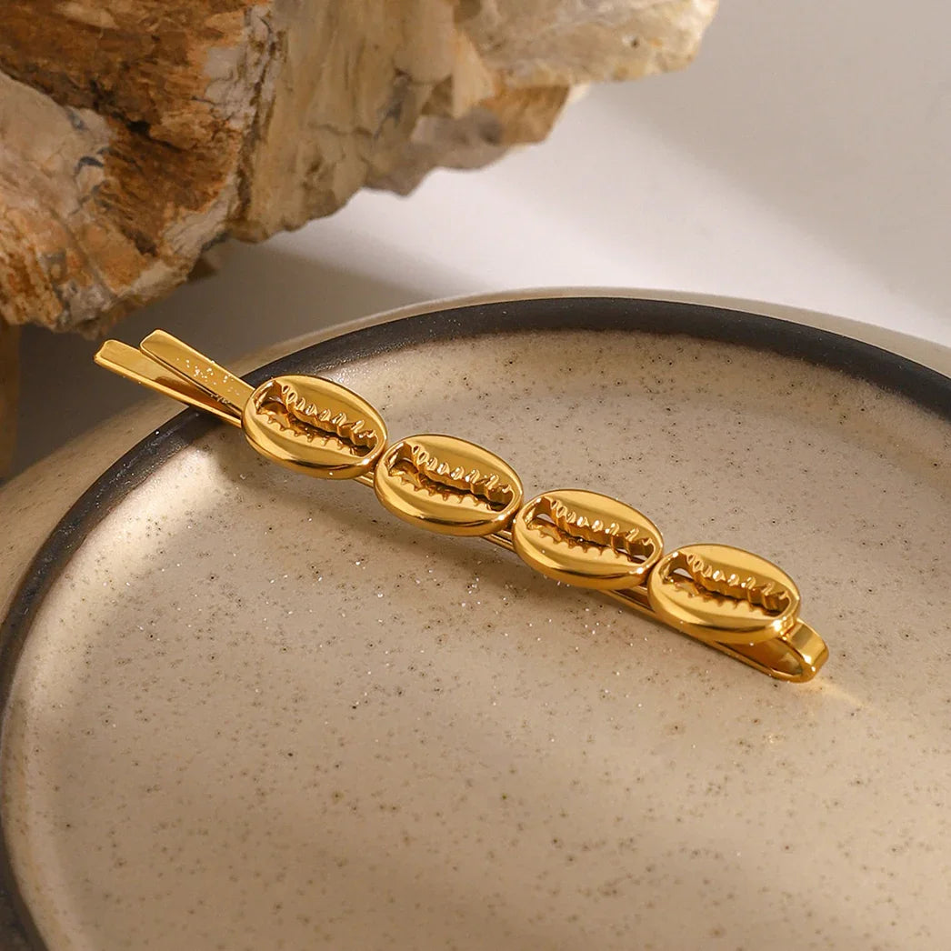 Orchid Gold French Pin