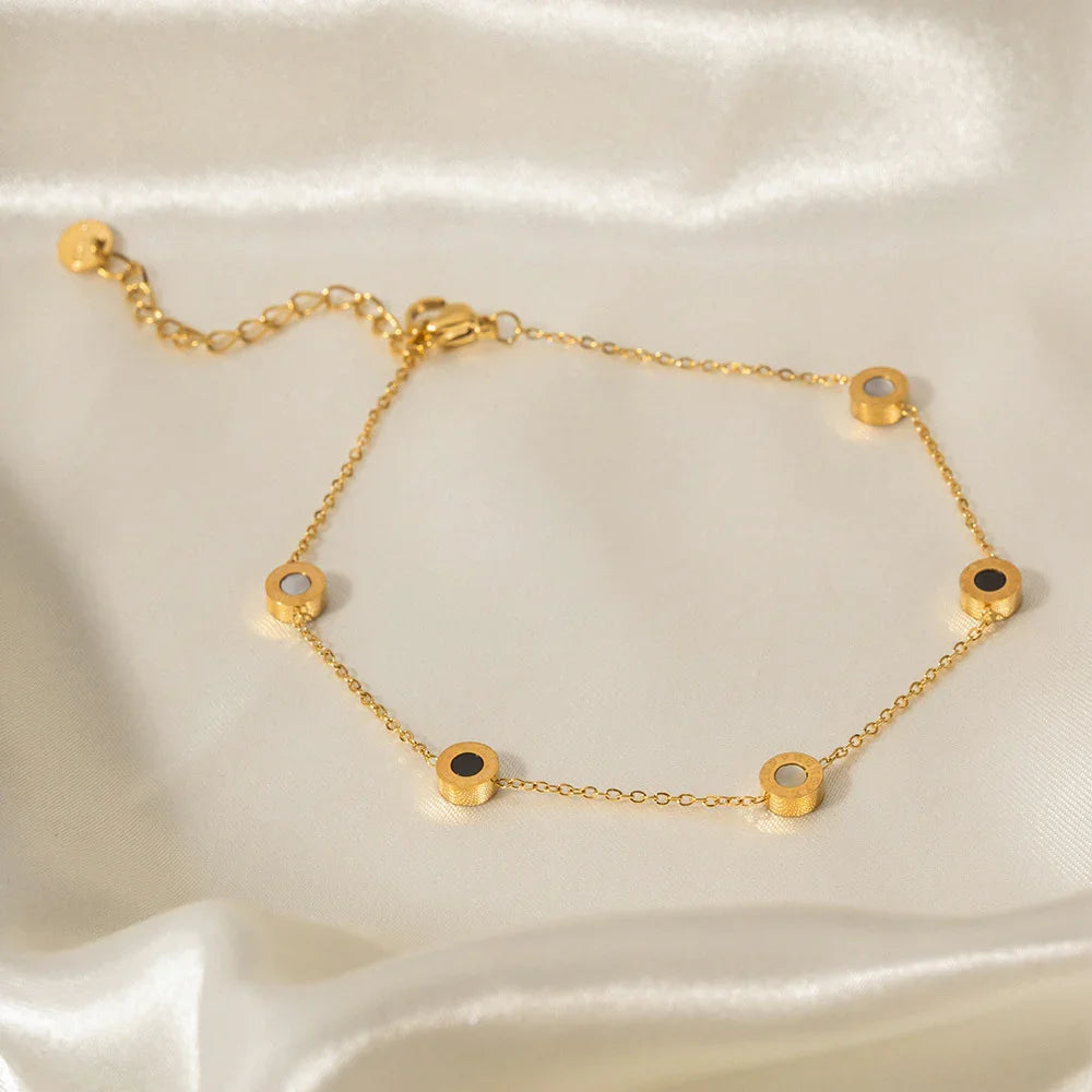 Sunset Gold Anklet