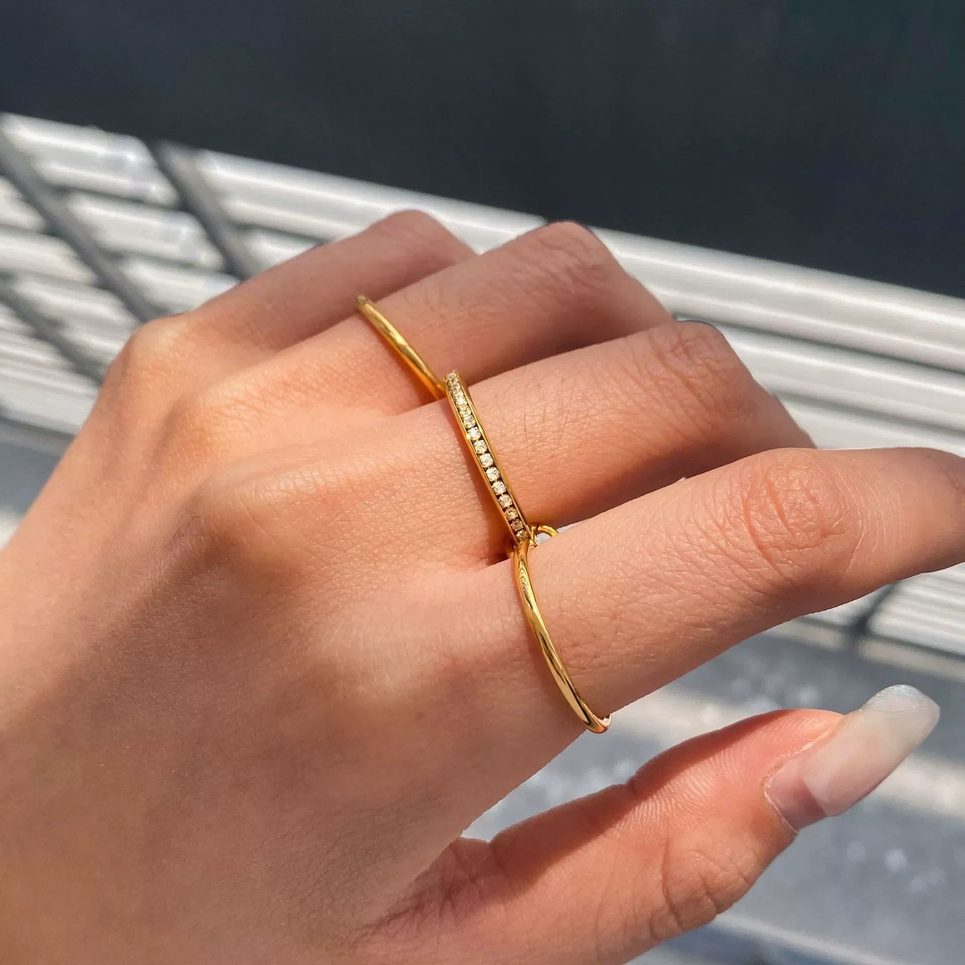 Dallas Diamond Ring Stack
