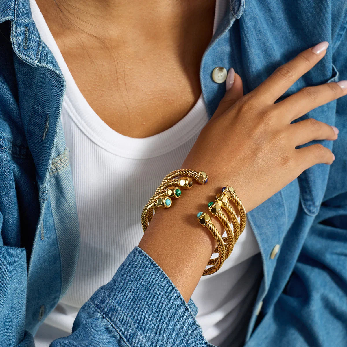 Rachel Gold Bracelet
