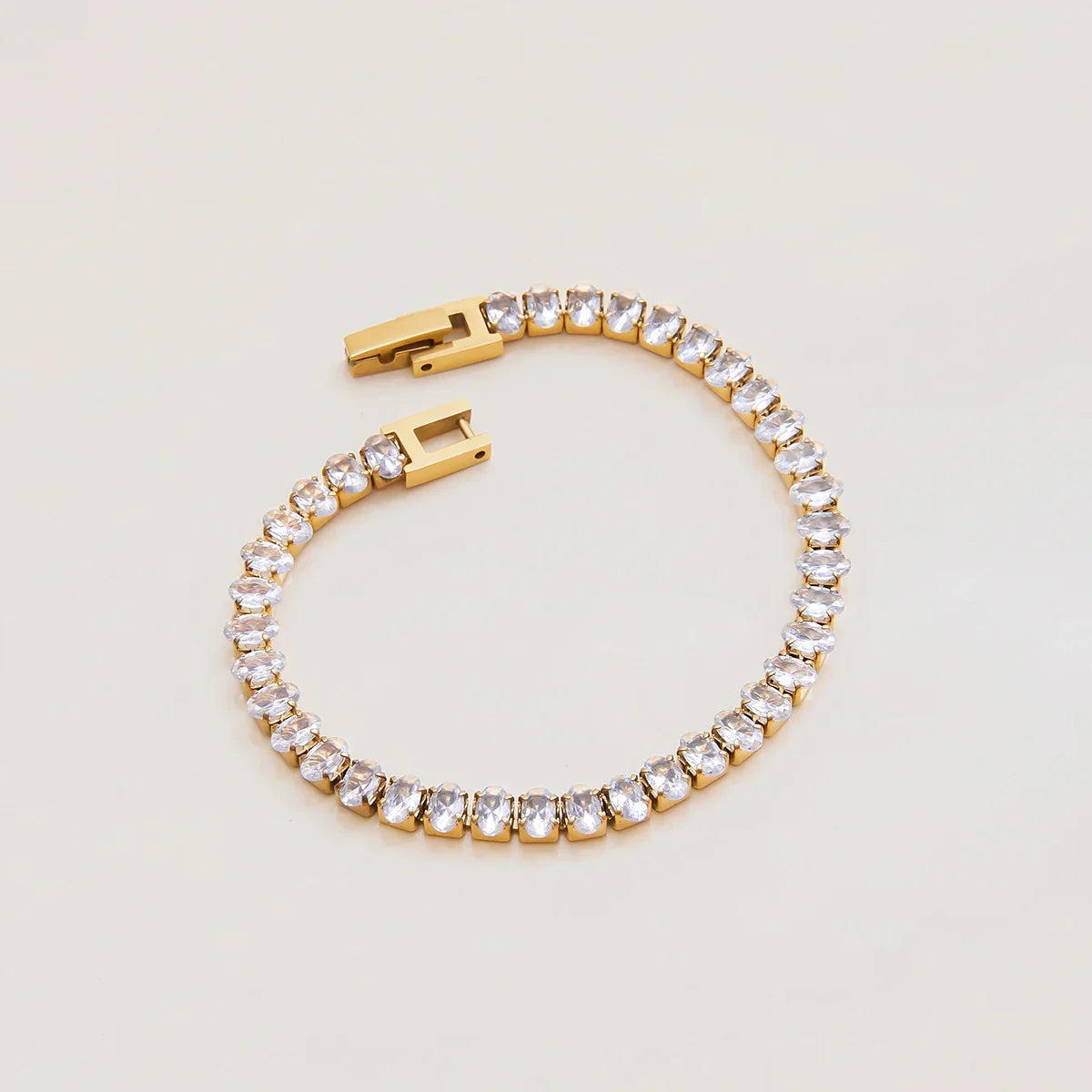 Lena Oval Cut Tennis Bracelet
