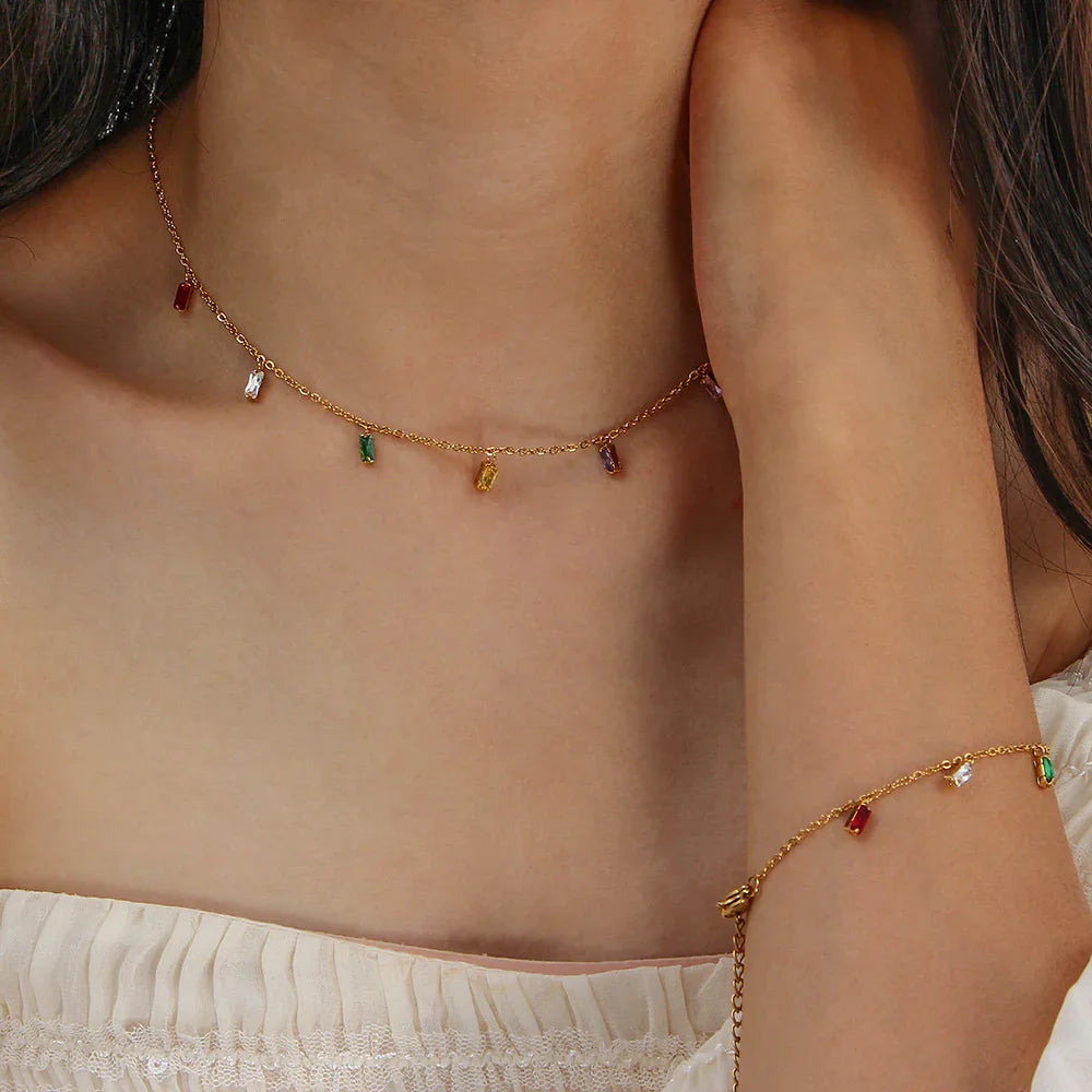 Gefjon Gemstone Necklace