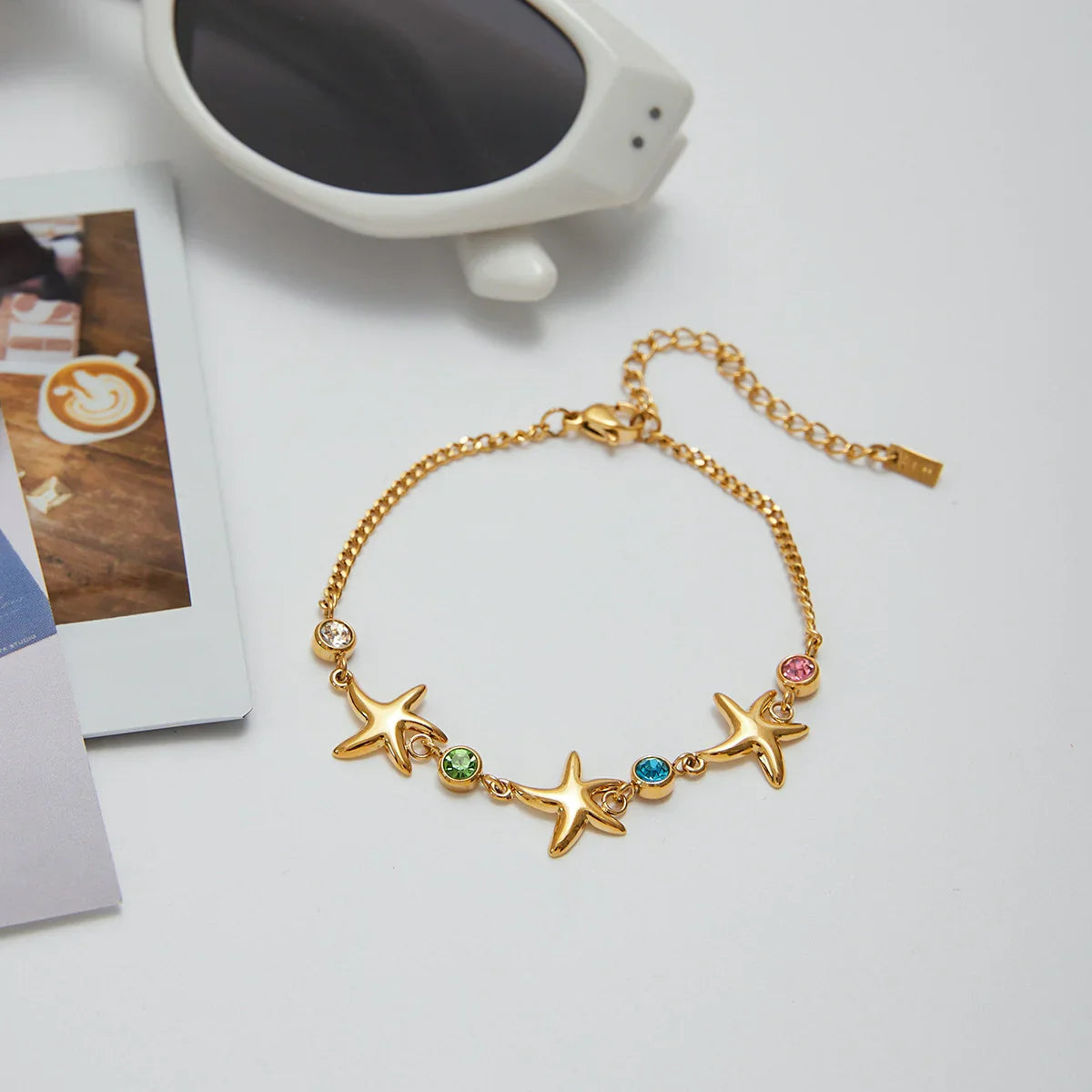 Ellie Golden Starfish Bracelet