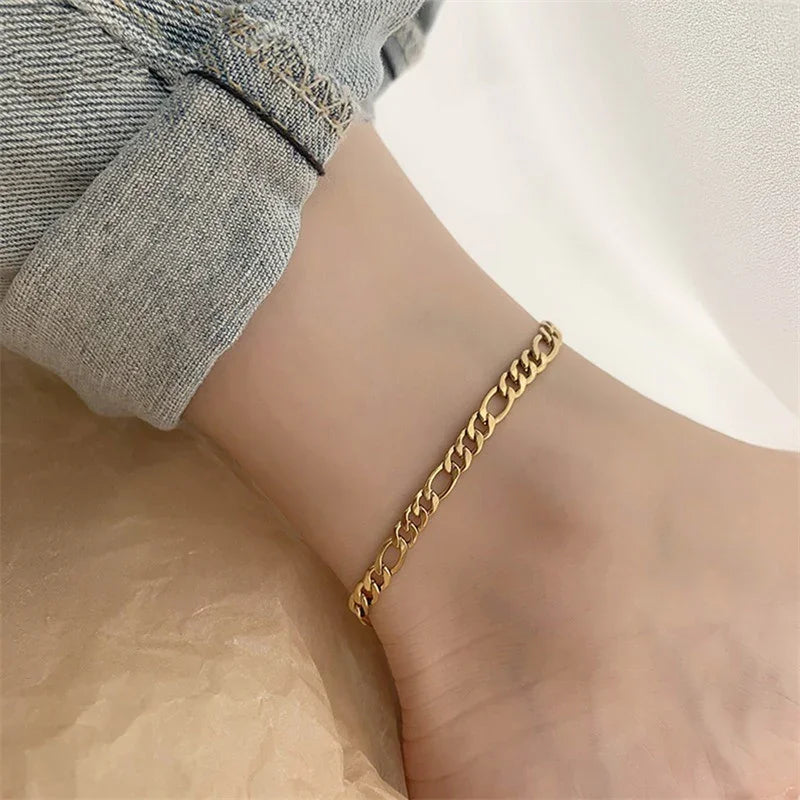Santorini Gold Anklet