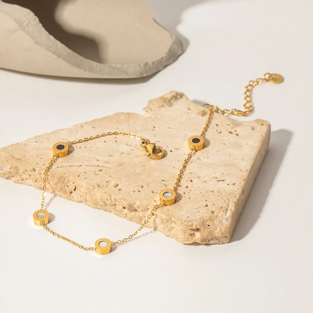 Sunset Gold Anklet