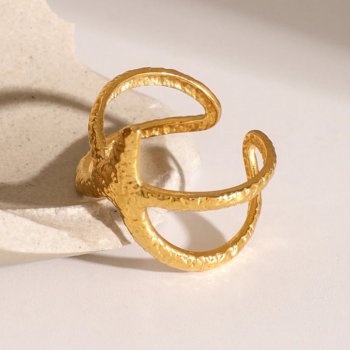 Sydney Gold Starfish Ring
