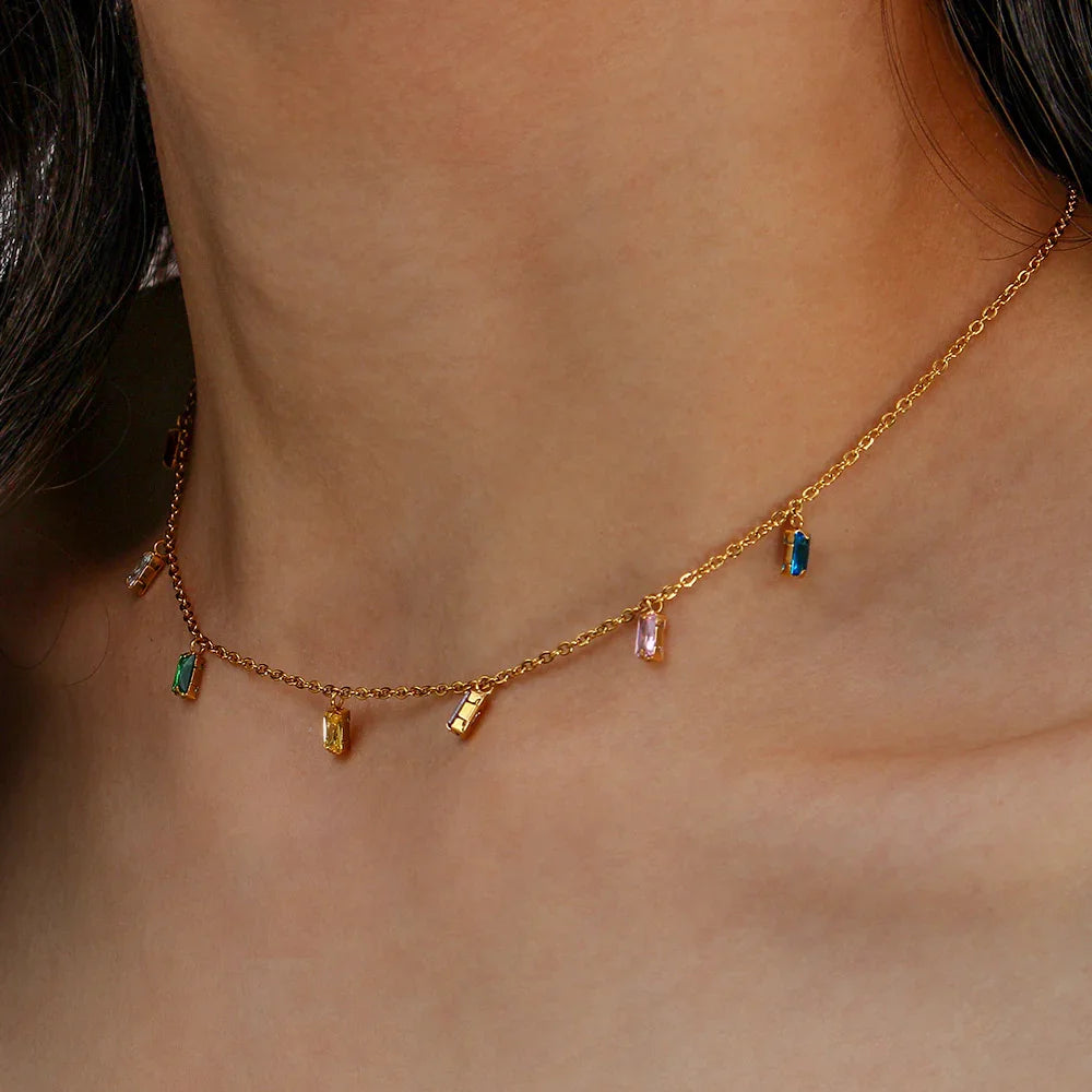 Gefjon Gemstone Necklace