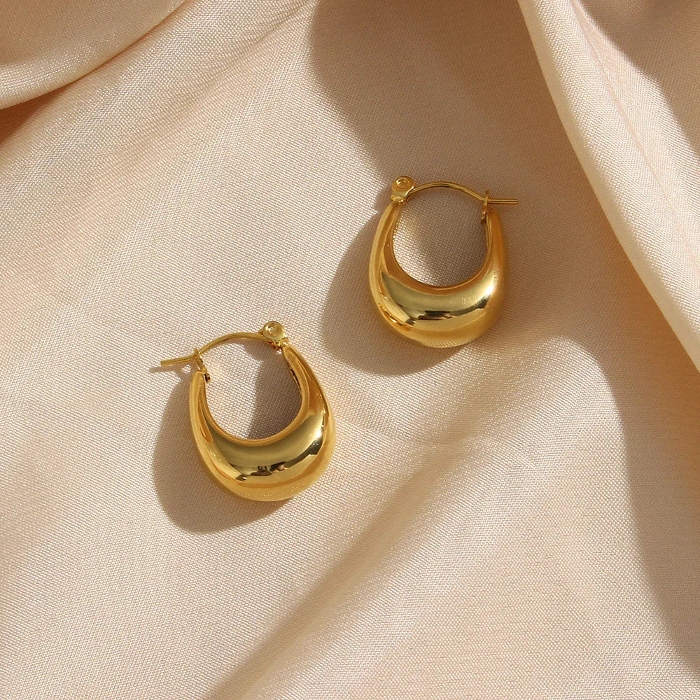 Infinite Hoop Earrings