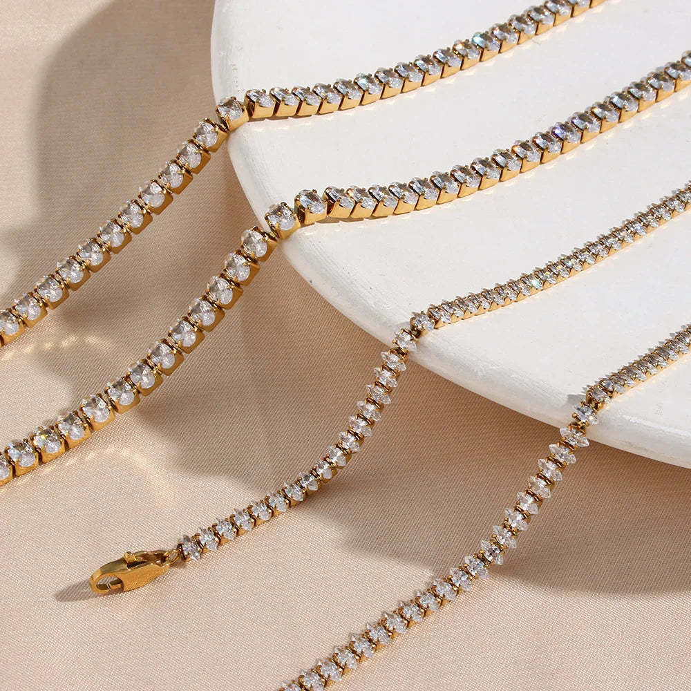 Tiamat Diamond Tennis Necklace
