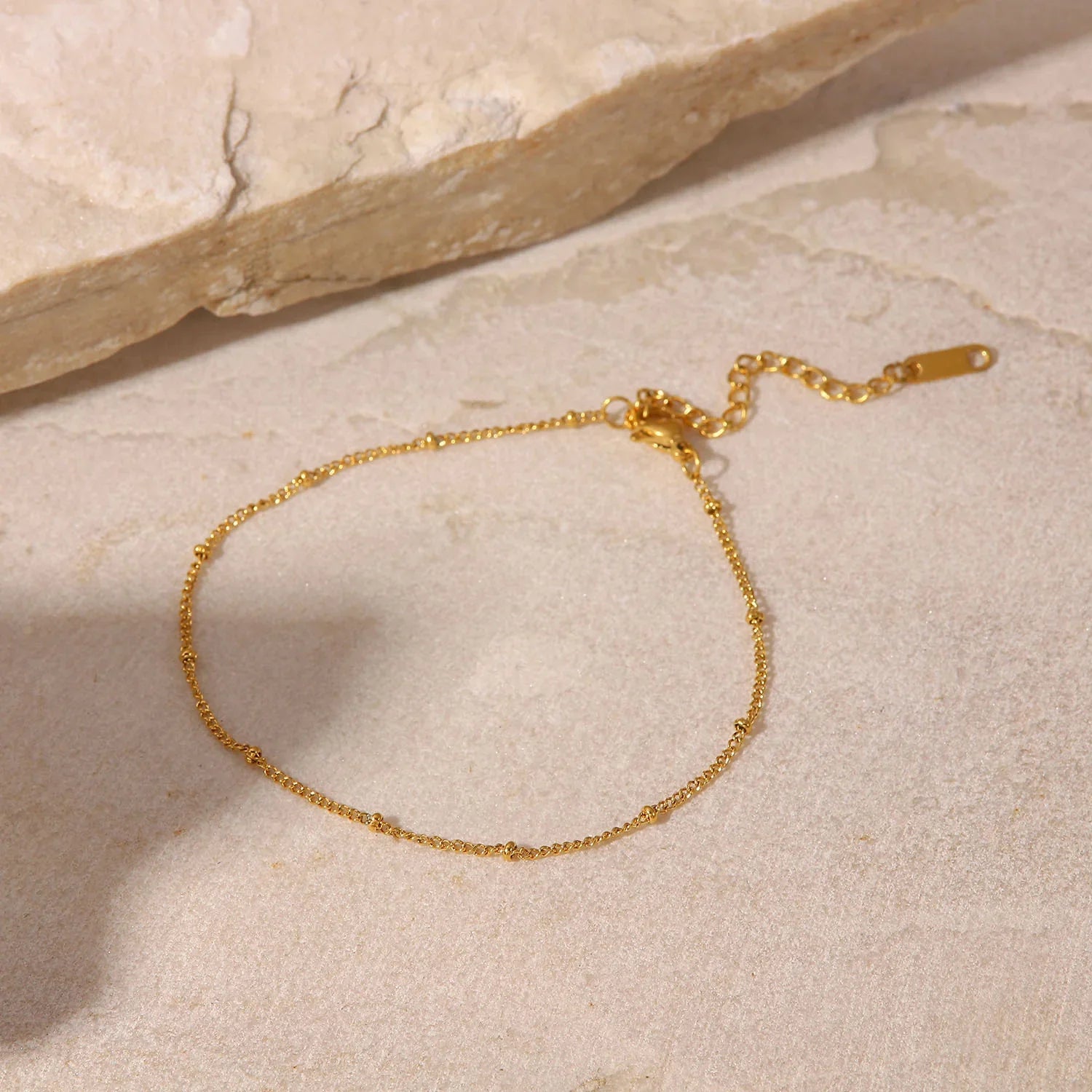 Sunwave Gold Anklet