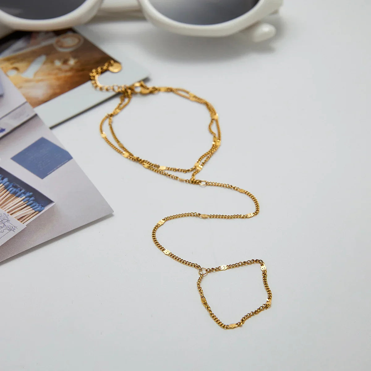 Lydia Golden Hand Chain