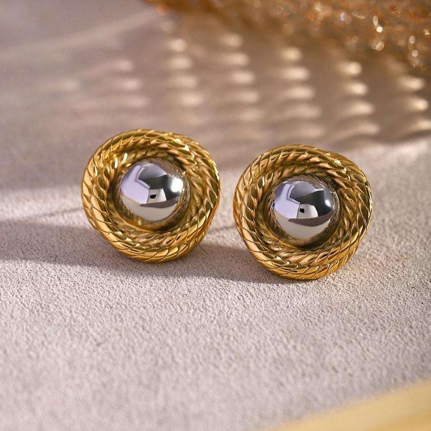 Adore Gold Earrings